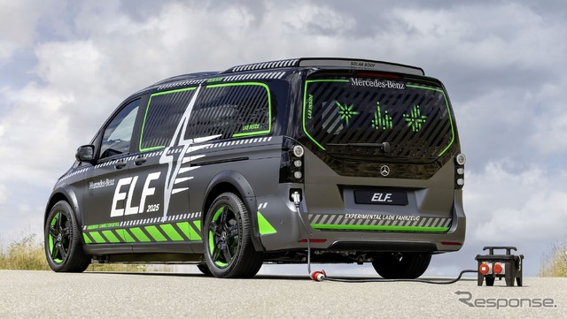 メルセデスベンツ『Vクラス』ベースの実験車両「ELF」