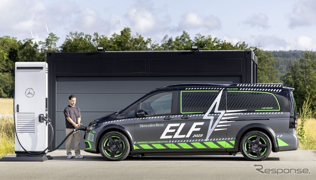 メルセデスベンツ『Vクラス』ベースの実験車両「ELF」