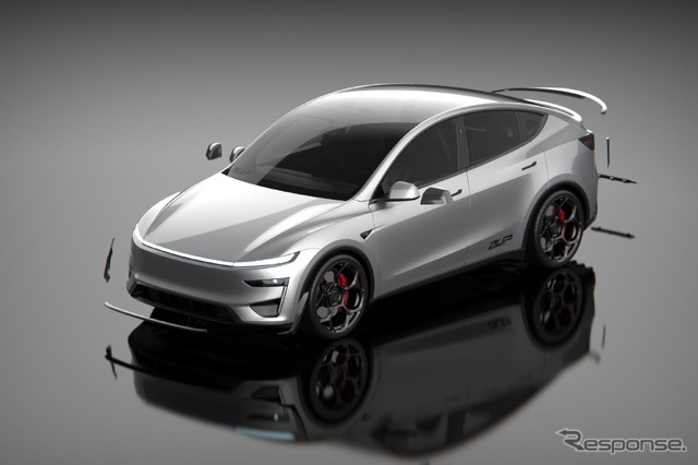 テスラ『モデルY』の「パフォーマンス」グレード向けの専用エアロダイナミクスキット