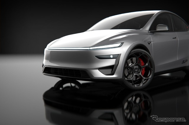 テスラ『モデルY』の「パフォーマンス」グレード向けの専用エアロダイナミクスキット