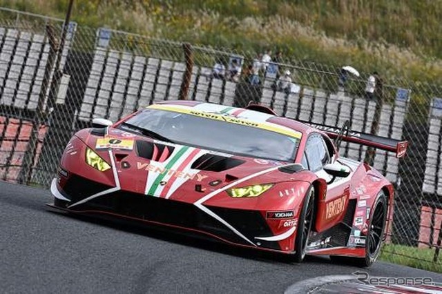 3位の「VENTENY Lamborghini GT3」