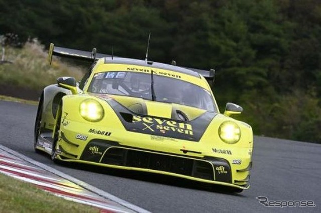優勝した「seven × seven PORSCHE GT3R」