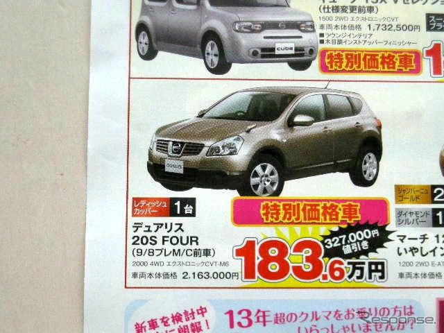 【新車値引き情報】秋の行楽シーズン、このプライスでSUVを購入!!