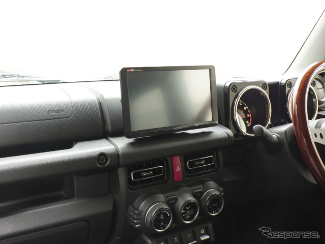 「1DIN オーディオパネルキット」+オーディオ機器装着例