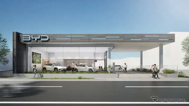 BYD AUTO 湘南の完成イメージ