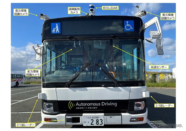 さいたま市でレベル4の自動運転バス実証実験