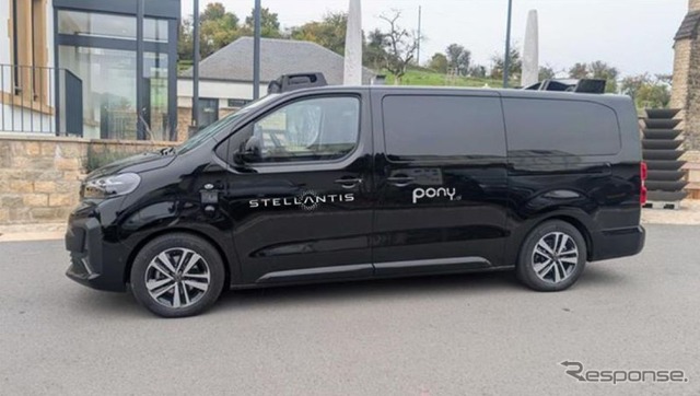ステランティスが中国Pony.aiと提携し欧州でレベル4自動運転車を共同開発