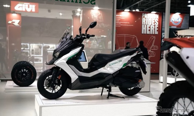 シェフラーとKymcoが共同開発した新型ハイブリッドスクーターコンセプト(EICMA2024)