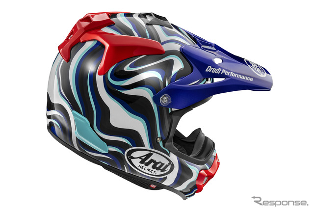 アライヘルメット V-CROSS 4ストリーム［ブルー］