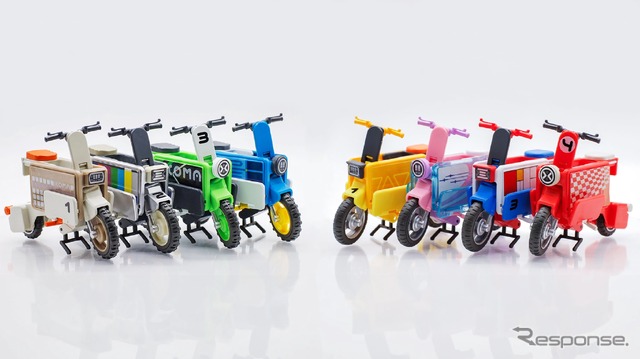 ICOMA 1/12タタメルバイク カプセルトイ コラボレーションエディション