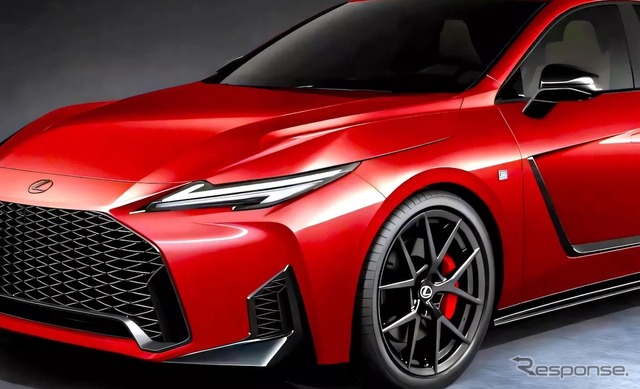 レクサス ES Fスポーツ 新型の予想CG
