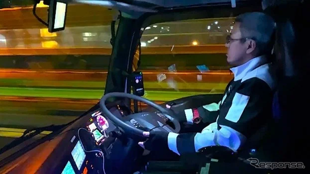 商用運行の様子(レベル2自動運転)