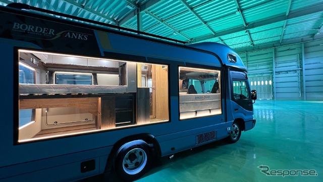 ナッツRVのフラッグシップモデル「ボーダーバンクス」