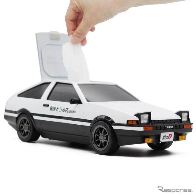 『頭文字D』のAE86型ウェットティッシュケース