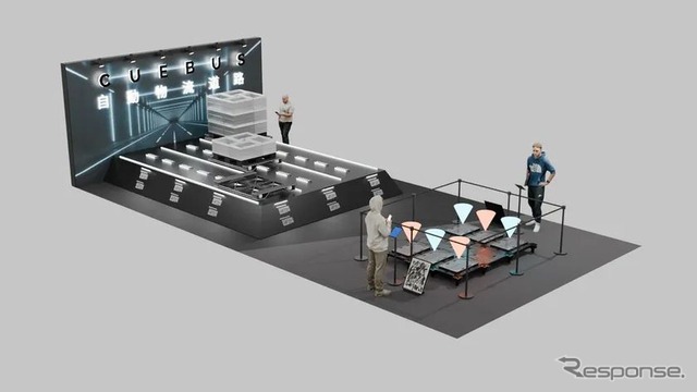 Cuebusのジャパンモビリティショー2025ブースイメージ