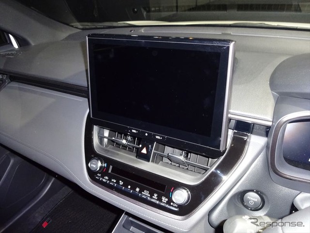 トヨタ・カローラクロス搭載のコネクティッドナビ対応 10.5インチディスプレイオーディオPlus