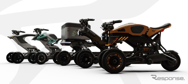 3輪電動モビリティ「Raptor」