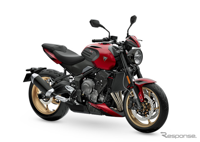 トライアンフ・トライデント800(カーニバルレッド)