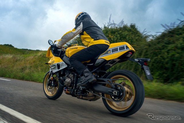 ヤマハ XSR900GP 2026年モデル(レジェンドイエロー)