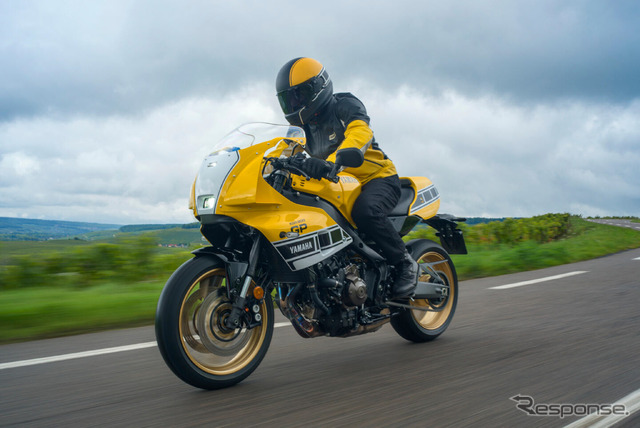 ヤマハ XSR900GP 2026年モデル(レジェンドイエロー)