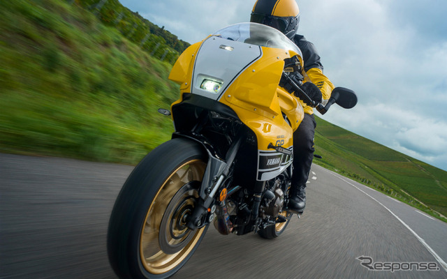 ヤマハ XSR900GP 2026年モデル(レジェンドイエロー)