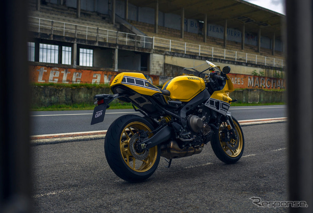 ヤマハ XSR900GP 2026年モデル(レジェンドイエロー)