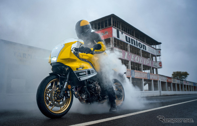 ヤマハ XSR900GP 2026年モデル(レジェンドイエロー)