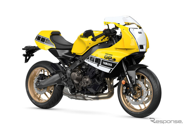 ヤマハ XSR900GP 2026年モデル(レジェンドイエロー)