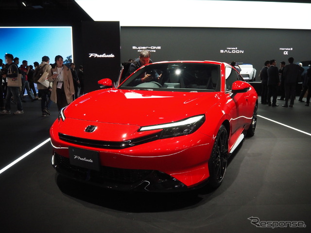 ホンダ・プレリュード。「社長が買うんだから間違いない」と三部社長(ジャパンモビリティショー2025)