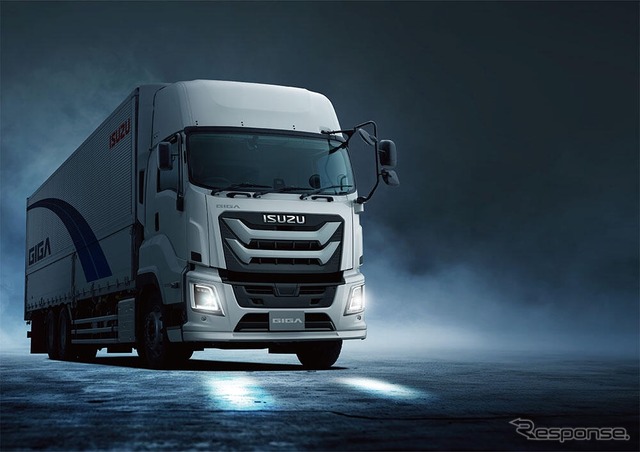 いすゞ『ギガ』の改良モデル