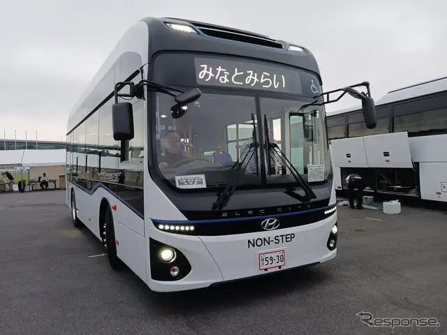 ヒョンデの電気バス「ELEC CITY TOWN」