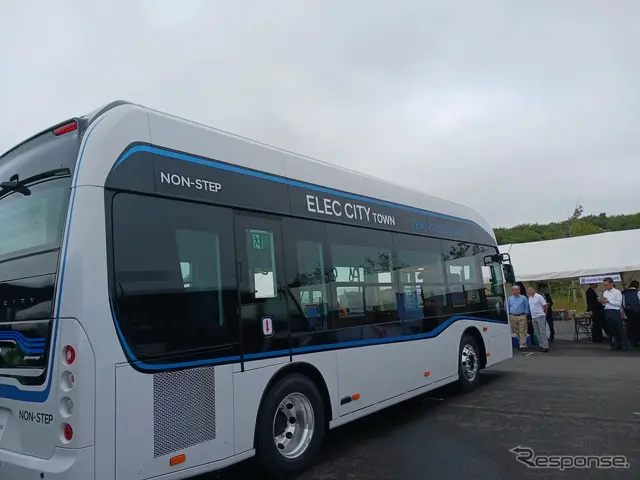 ヒョンデの電気バス「ELEC CITY TOWN」