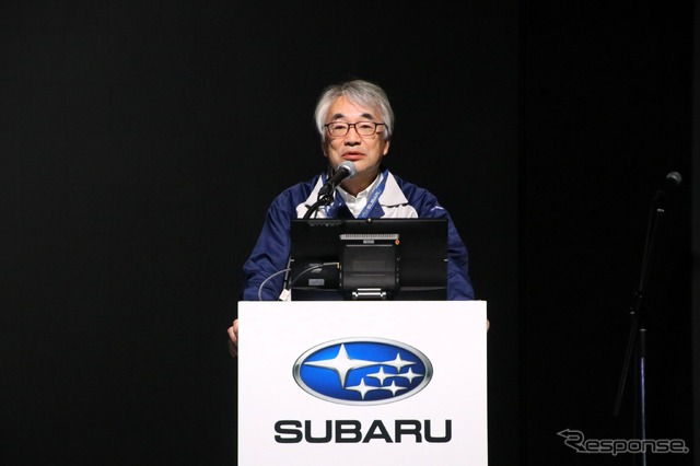 SUBARU取締役専務執行役員CTOの藤貫哲朗さん
