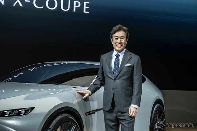 マツダの毛籠社長（ジャパンモビリティショー2025）