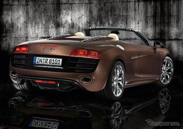 【フランクフルトモーターショー09】アウディR8スパイダー…525psのV10搭載
