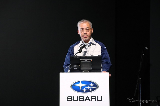 SUBARU商品事業本部プロジェクトゼネラルマネージャーの只木克郎さん