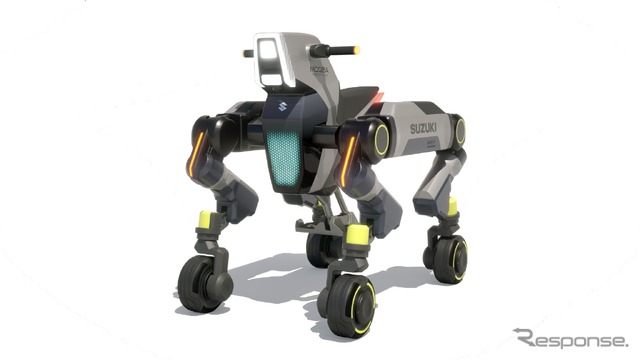 スズキの次世代四脚モビリティ「MOQBA(モクバ)2」
