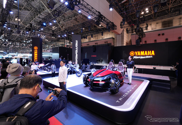 ヤマハブース（ジャパンモビリティショー2025）