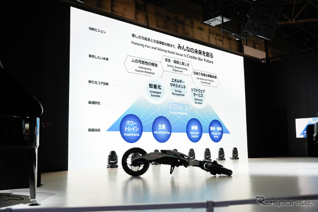 ヤマハブース（ジャパンモビリティショー2025）