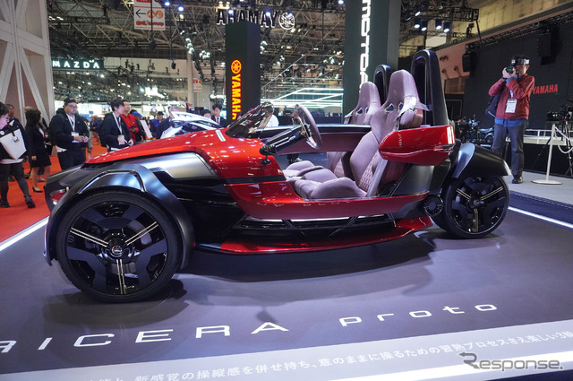 3輪オープンEV『TRICERA proto』（ジャパンモビリティショー2025）