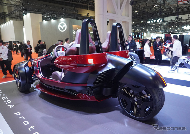 3輪オープンEV『TRICERA proto』（ジャパンモビリティショー2025）