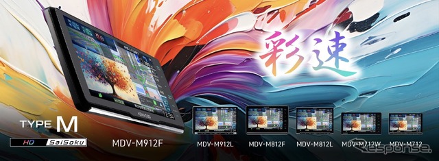 ケンウッド彩速ナビTYPE Mシリーズ2025年モデル