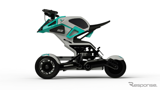 F1ドライバー角田裕毅モデルの3輪電動バイク「Sparrow Tsunoda Edition」初公開…ジャパンモビリティショー2025