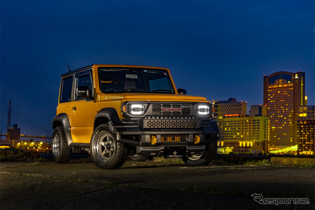 ガレージイル『ジムニーシエラ/ノマド』用の新型フェイスキット「CH:AMP」