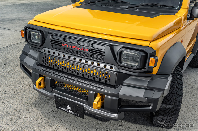 ガレージイル『ジムニーシエラ/ノマド』用の新型フェイスキット「CH:AMP」