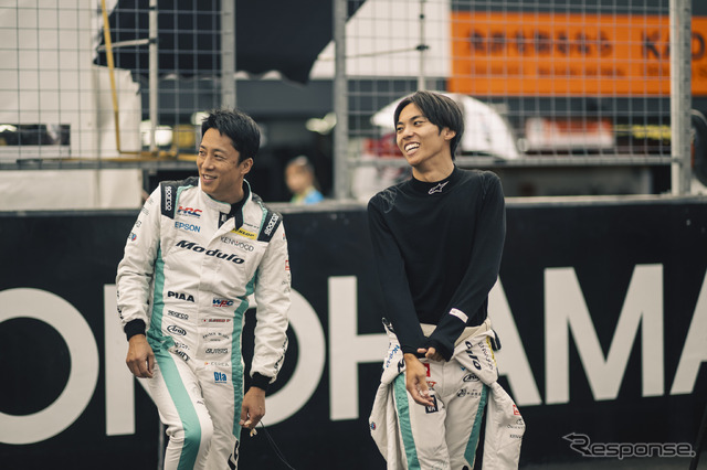Modulo Nakajima Racing 伊沢拓也選手(左)/大草りき選手(右)