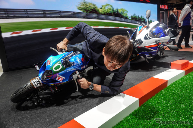 筆者のソロ試乗※特別に許可を得て撮影しています