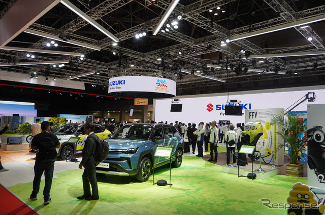 ジャパンモビリティショー2025のスズキブース
