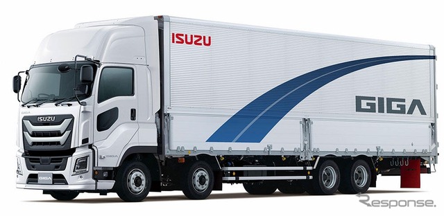 いすゞ『ギガ』の改良モデル