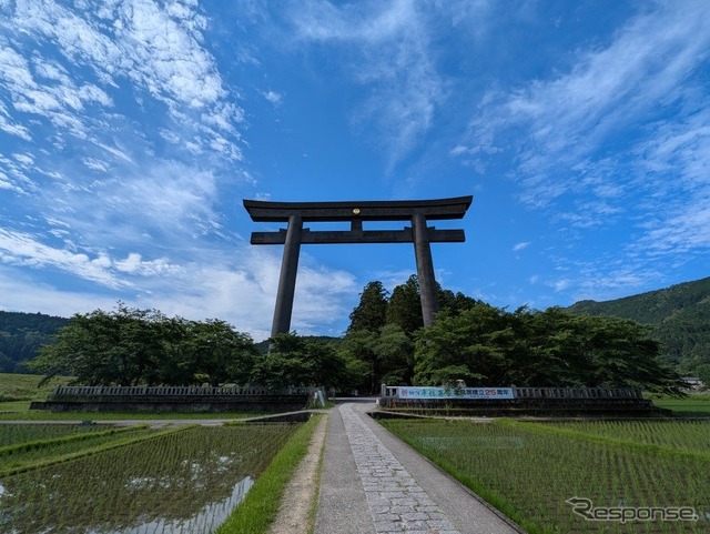 和歌山県・田辺市本宮地区の観光名所「大斎原(おおゆのはら)」